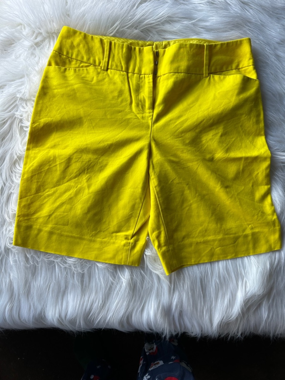 Outback Red Women's Yellow Tailored Bermuda Shorts
